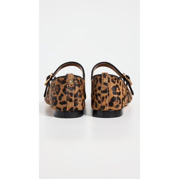 Sam Edelman Womens Granada Tan Synthetic Michaela Buckle Ankle Strap Flat Shoes - Picture 4 of 5